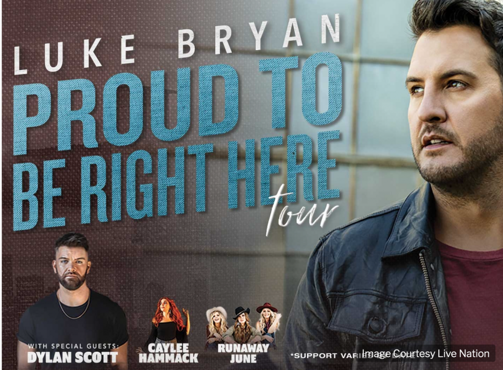 Day of Show Info: Luke Bryan 