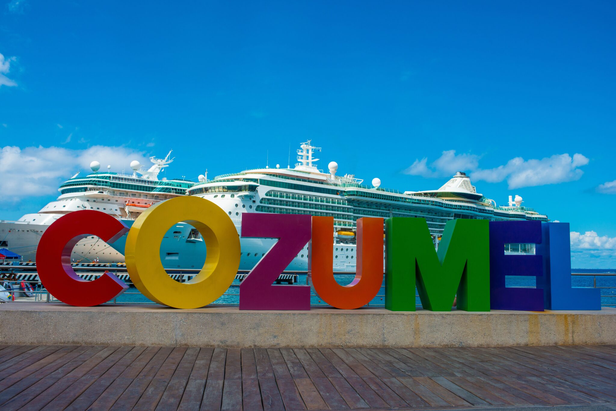 Cozumel,Mexico,Cruise,Ship,Port,Colorful,Bright