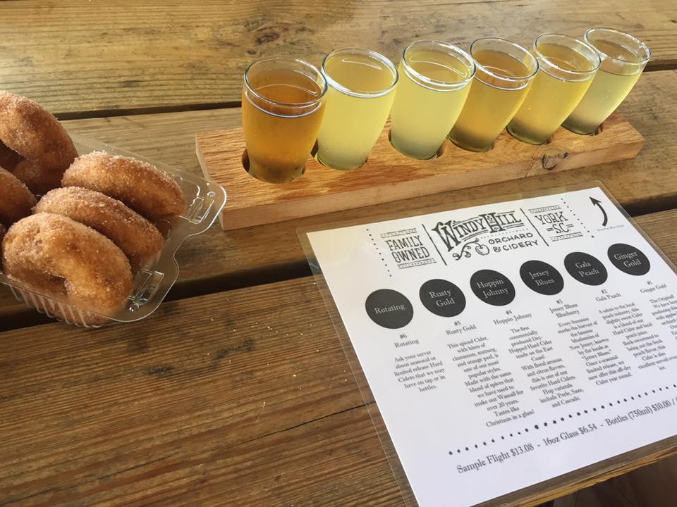 a cider lineup from windy hill orchard and cider mill as we examine the best apple picking in the country