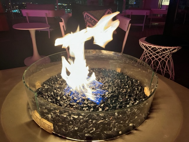 firepit at Merchant & Trade