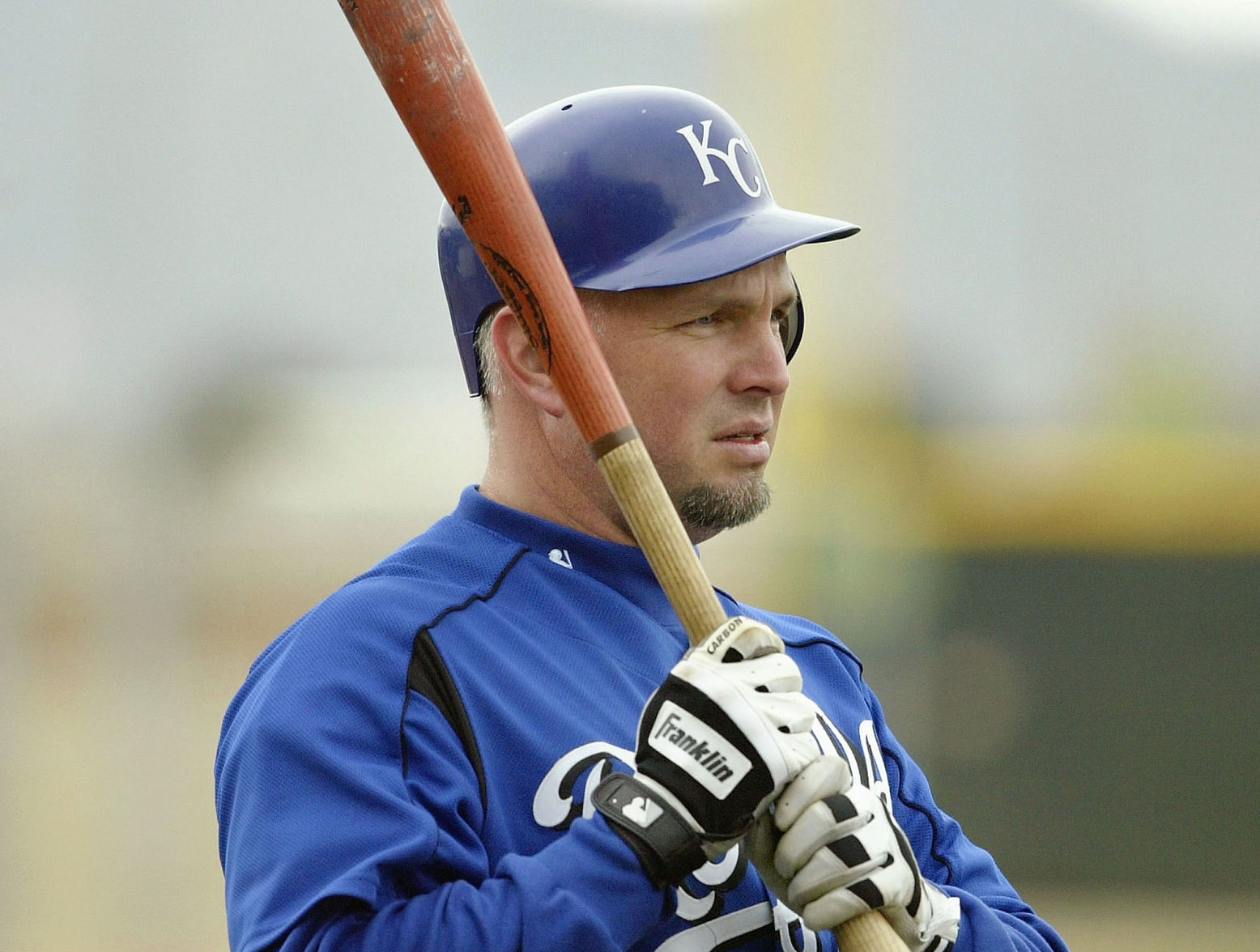 Musician Garth Brooks of the San Diego Padres during a 1999 Major