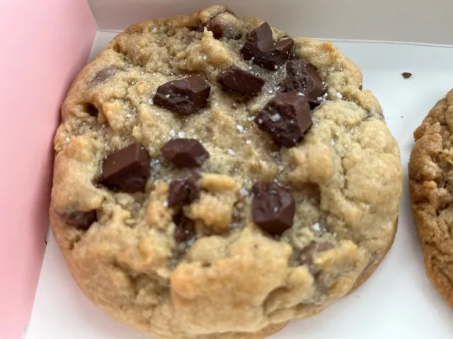 Semi Sweet Chocolate Chunk Cookie from Crumbl Cookies Spoiler Menu Update